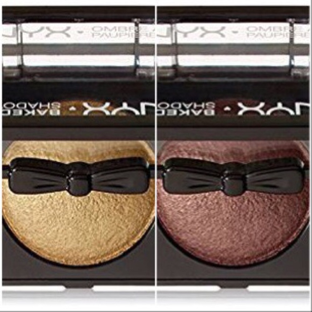 Nyx Eyeshadows In Chance And Ghetto Gold